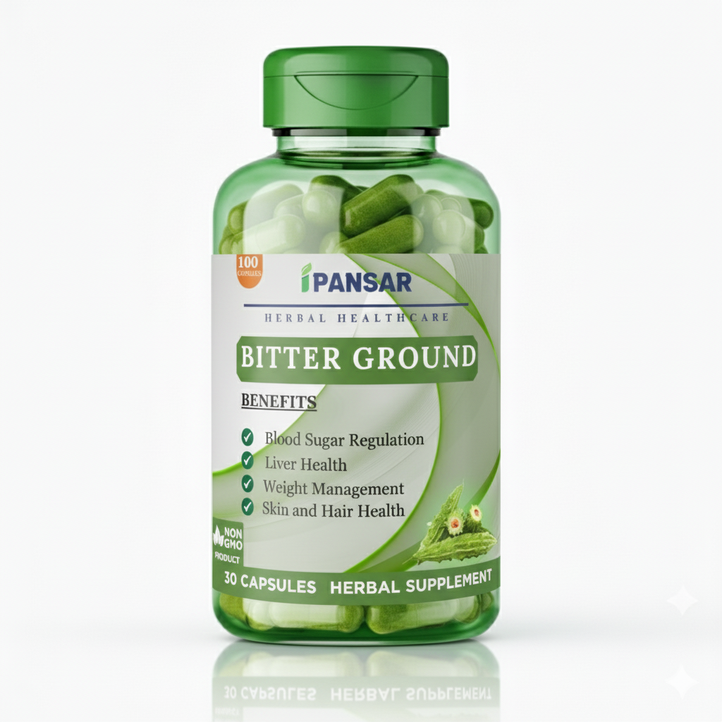 Organic bitter gourd (karela) capsules for natural blood sugar support Bitter Gourd Seed Capsules Organic Karela Diabetes Bottle